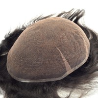 human hair men full lace toupee